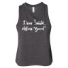 Women's Racerback Crop Tank Thumbnail